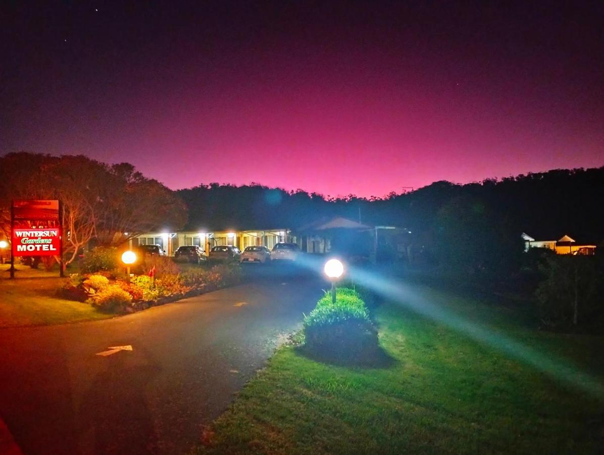 Wintersun Gardens Motel Bicheno Eksteriør bilde