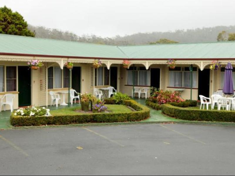 Wintersun Gardens Motel Bicheno Eksteriør bilde
